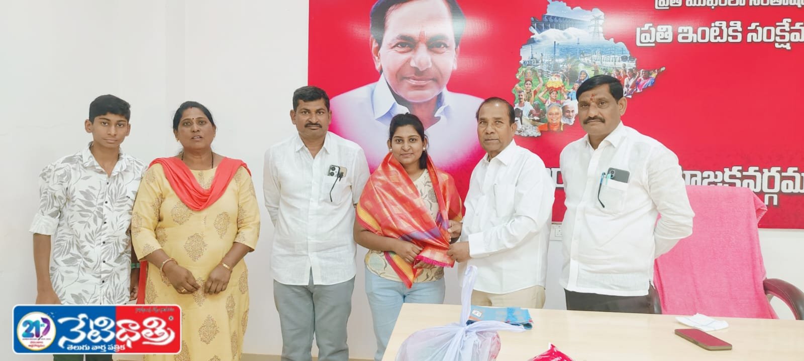 MLA Felicitates MBBS Student Deepti