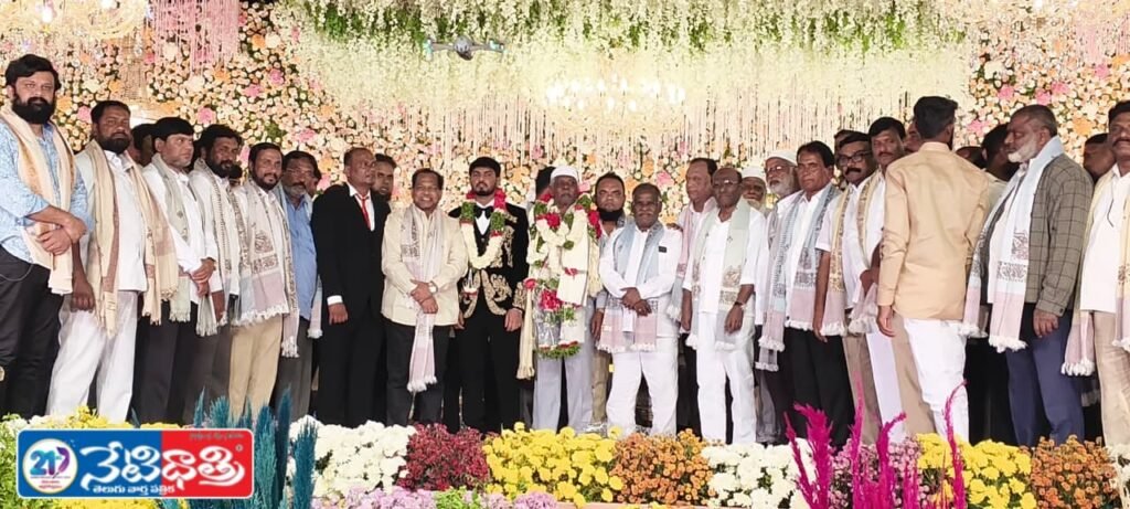 Former Minister Chandrashekar Attends Wedding Celebrations