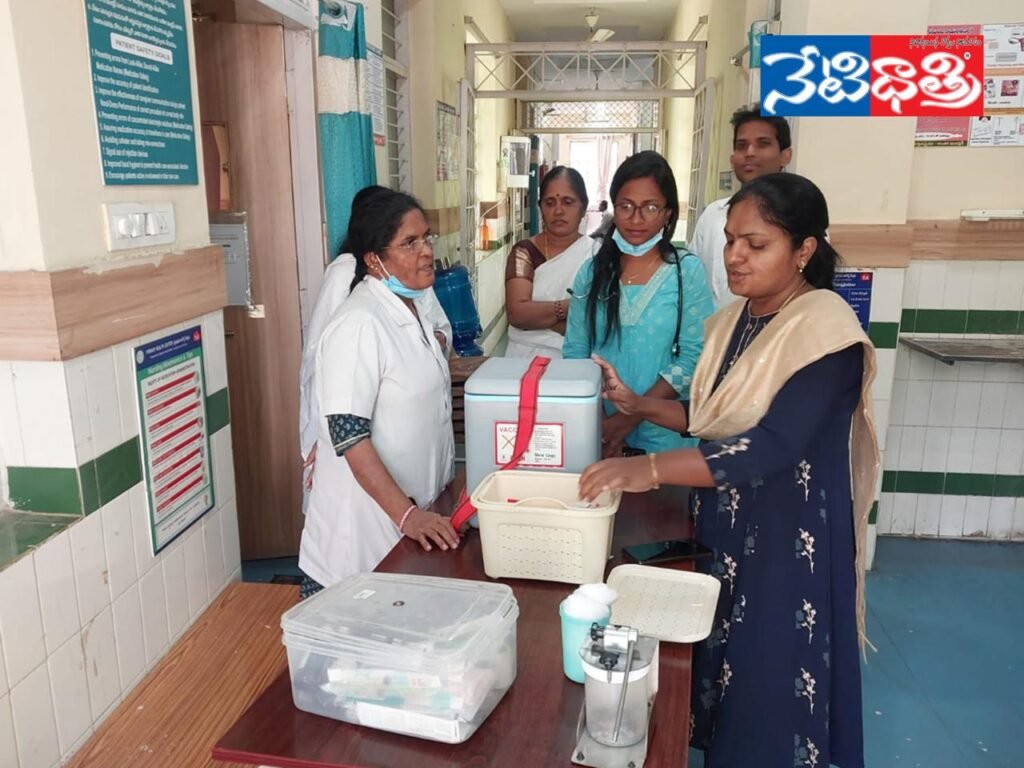 PHC Inspection by District Health Officer