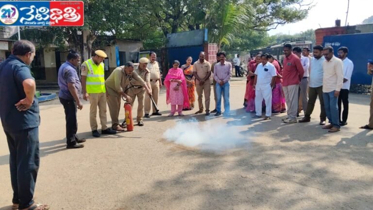 Fire Safety Demo at RTC Depot