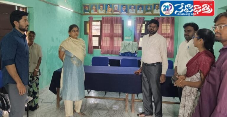 RDO Inspects Nomination Centers in Nallabelli
