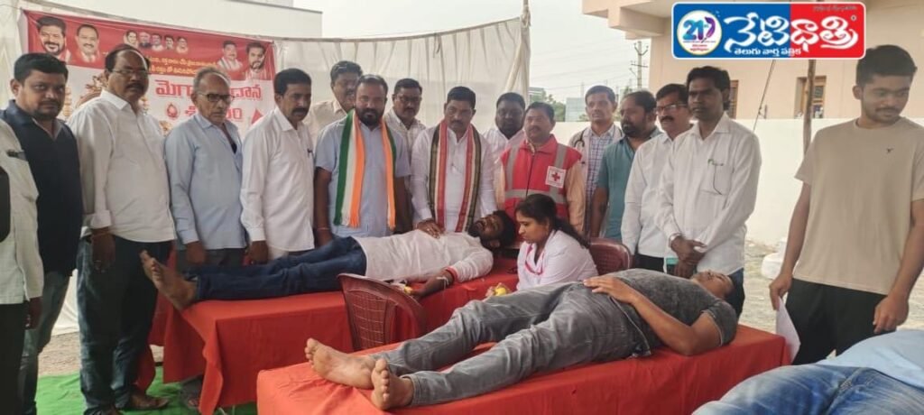 Mega Blood Donation Camp on Minister Vivek Venkataswamy’s Birthday