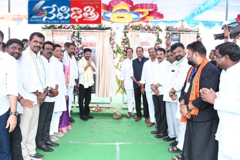 CM Revanth Begins Major Development Works