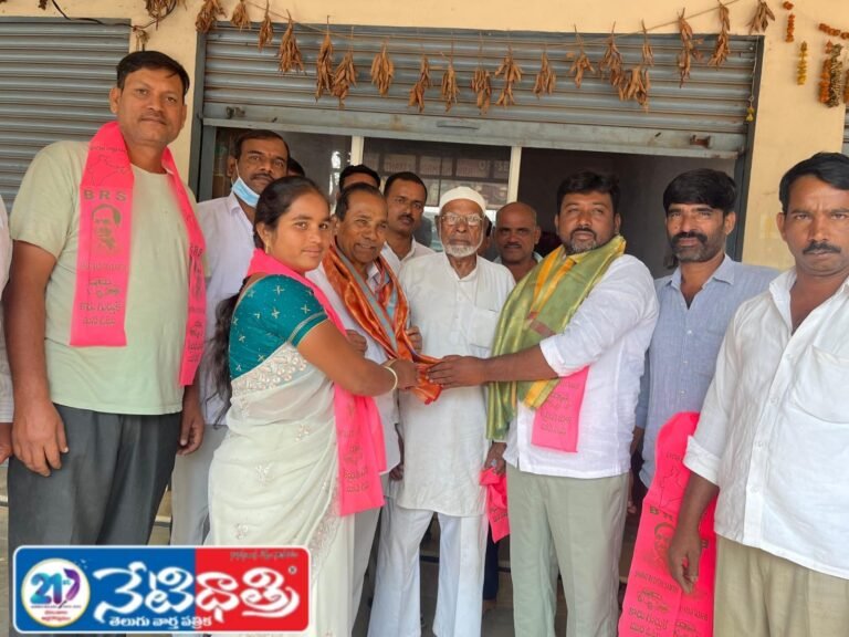 Major Congress Leaders Join BRS in Jahirabad