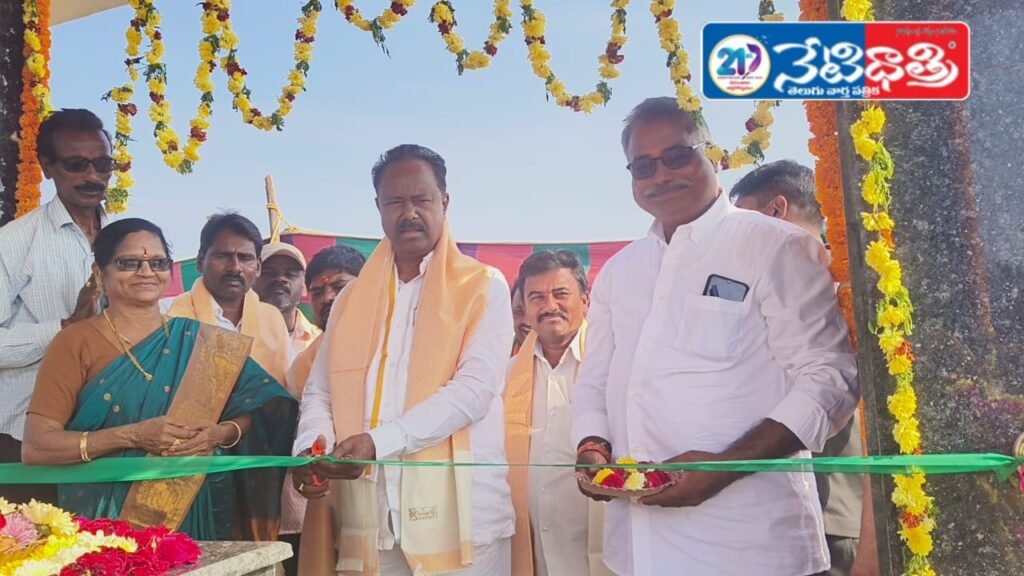 Adinarayana Statue Unveiled in Pambapur