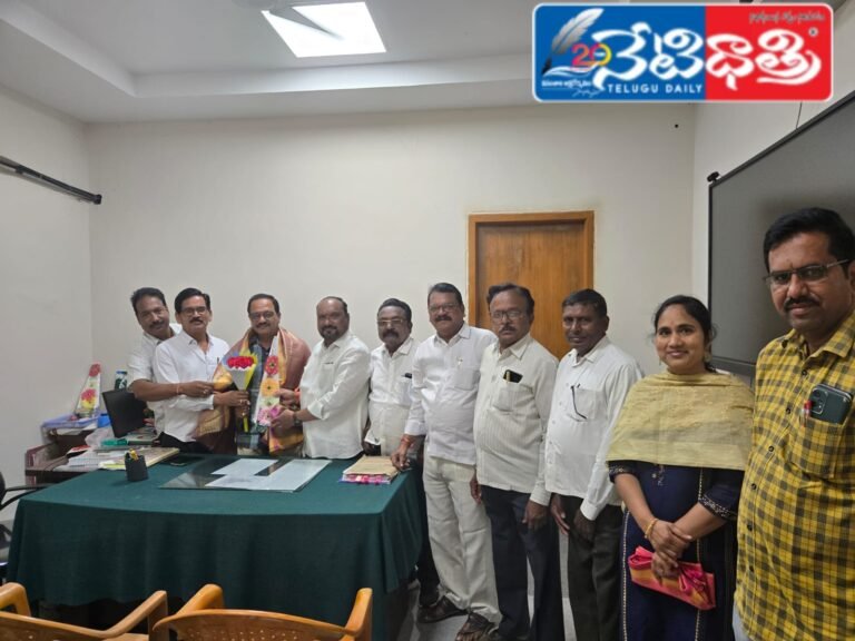 Mallesh Blesses Newlywed Couple