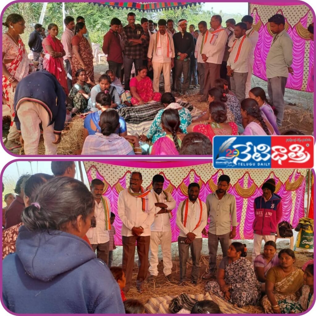 Condolences by Paalvai Venkat Reddy