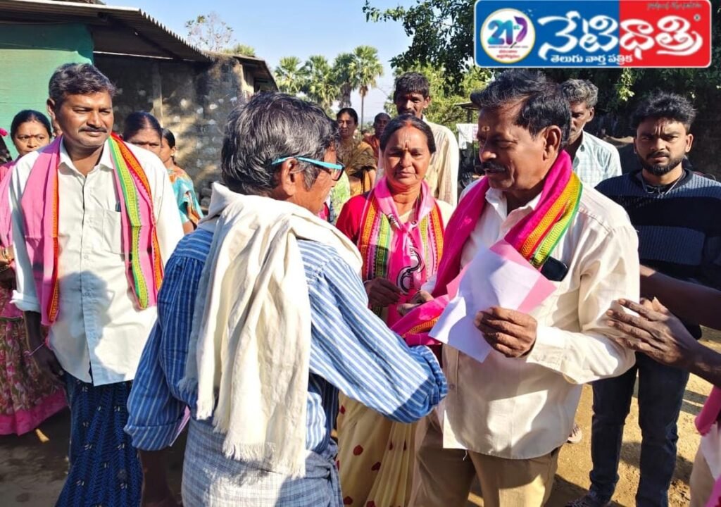 Rajamallu Intensifies Sarpanch Campaign