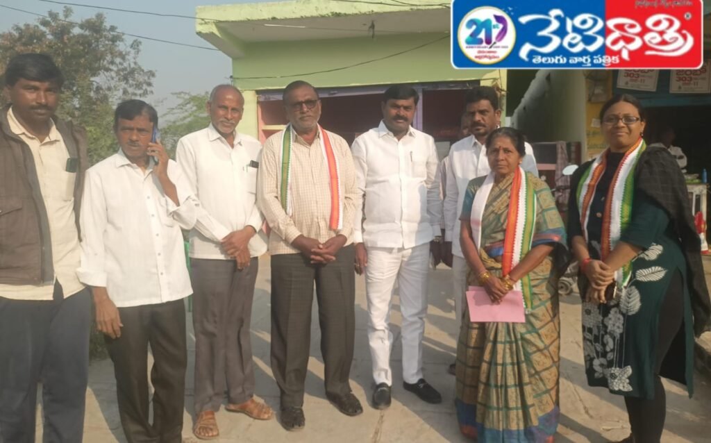 Congress Campaign for Basani Shantha in Shamapeta