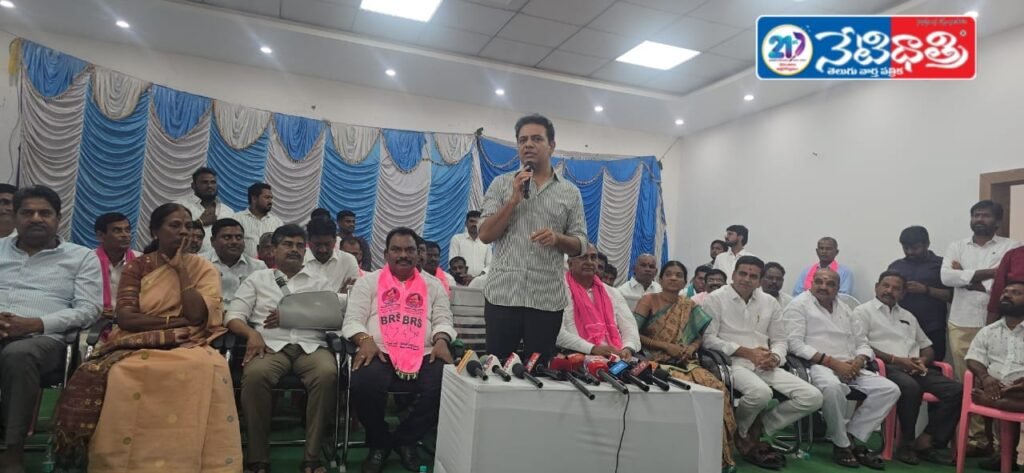 KTR Warns Against Harassment of Sarpanches
