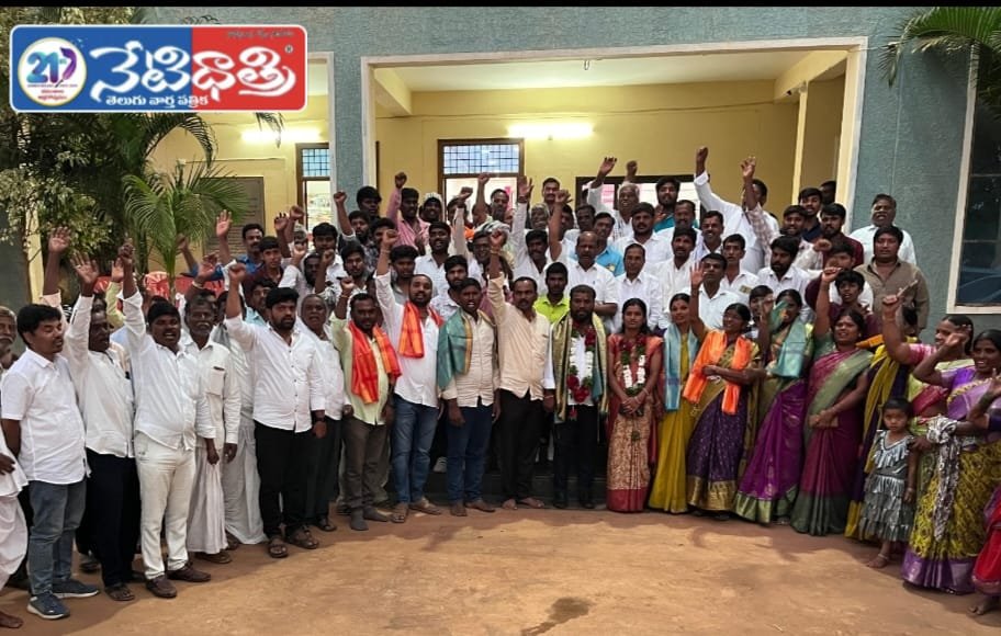 MLA Maniktha Rao Congratulates Newly Elected BRS Sarpanches