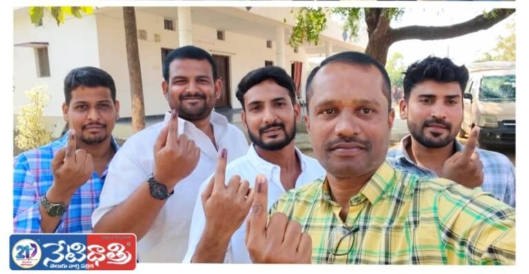 Mohammed Sameeruddin Casts Vote in Sarpanch Elections