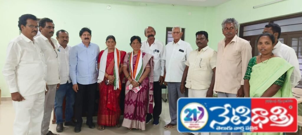 Former MPP Soyam Krishna Veni Joins Congress Party