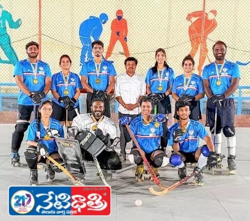 Telangana Wins Gold at National Roller Skating Championship