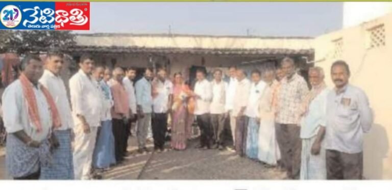 New Sarpanch Couple Felicitated