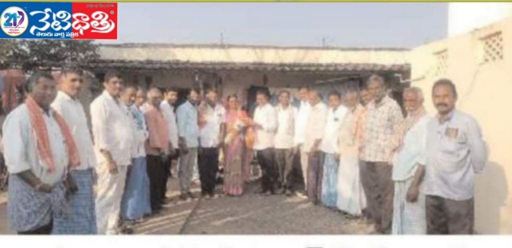 New Sarpanch Couple Felicitated