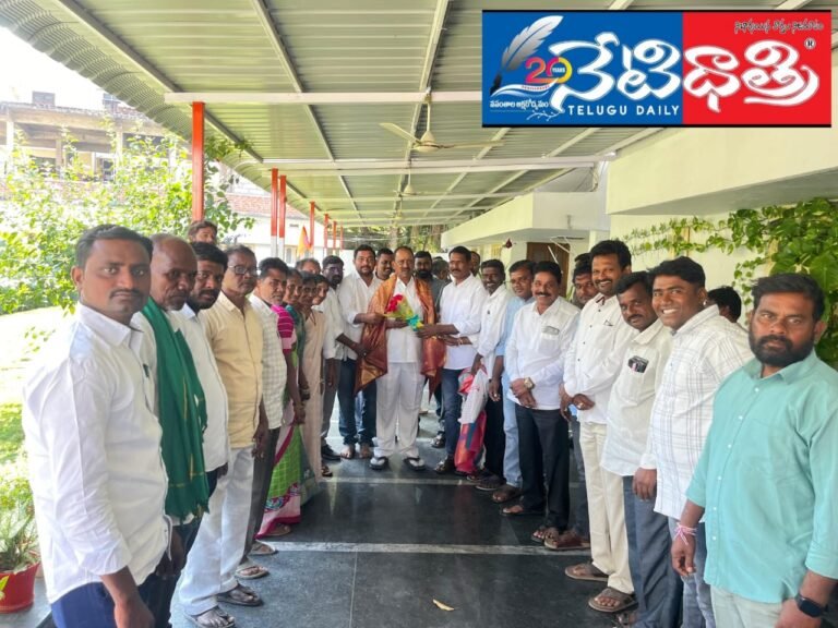 MLA Meets New Panchayat Members