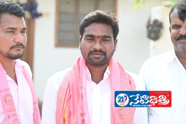 Srikant Takes Oath as Sarpanch of Kompelli Village