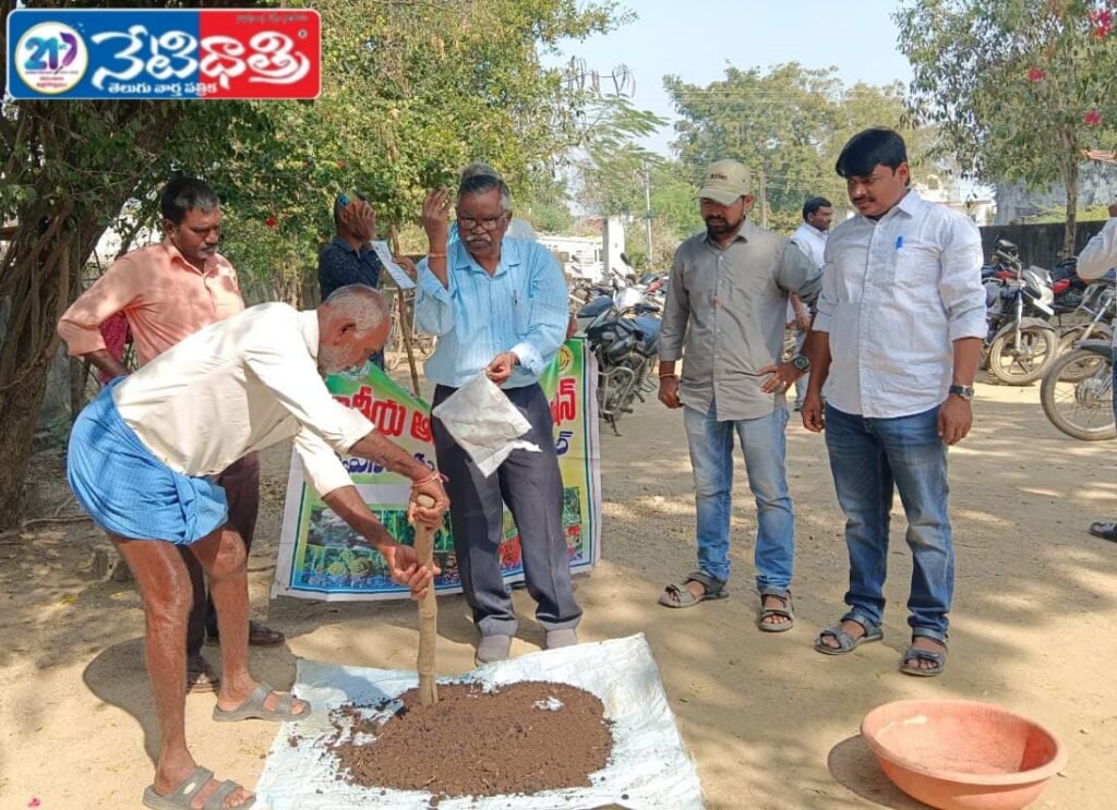 CC Road Construction Launched in Bikkajipalli