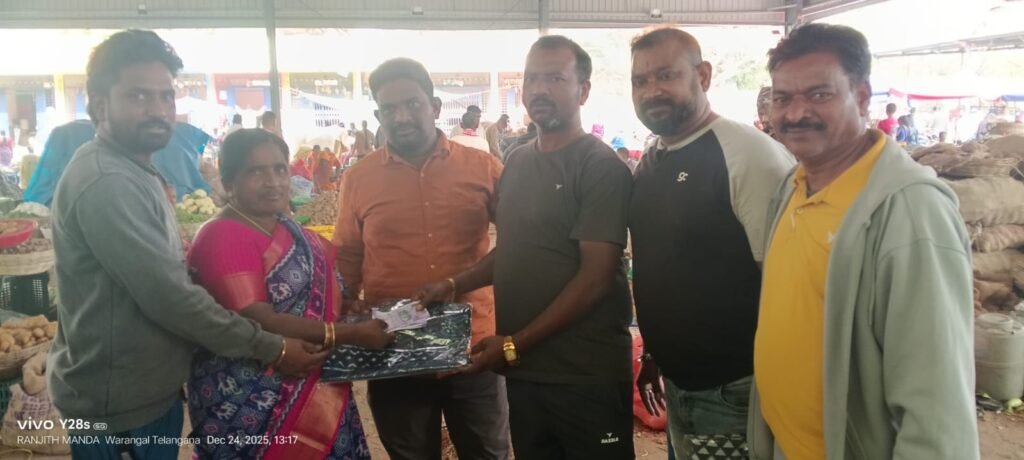 Clothes Distributed to Sanitation Workers on Christmas