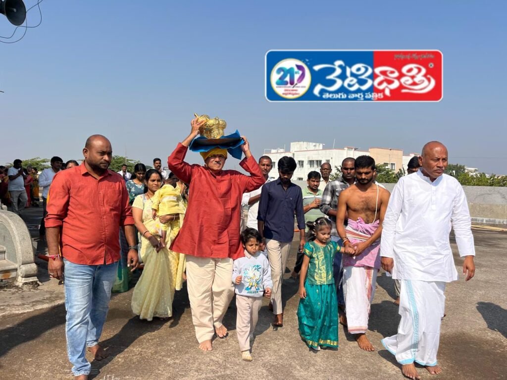 Gold Kavachams Donated to Lord Venkateswara