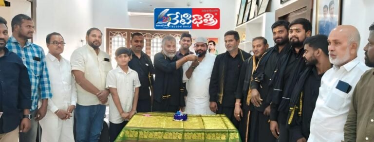 TPCC Delegate Sujith Rao Birthday Celebrations in Metpally