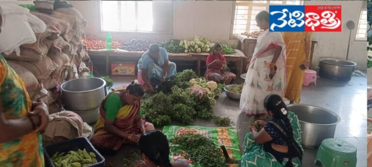 Sarpanch Mor Nirmala Visits KGBV School