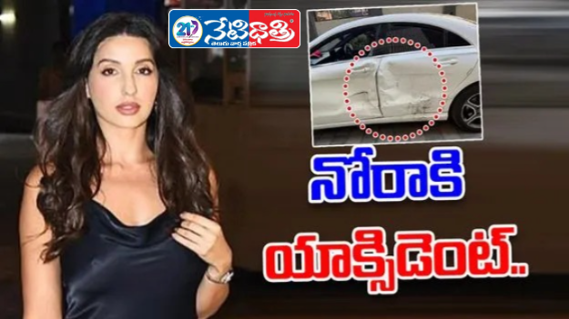 Nora Fatehi Escapes Major Car Accident in Mumbai