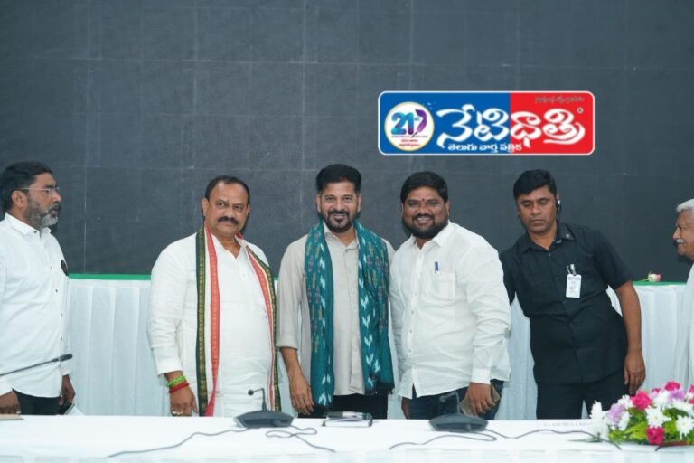 Bhupalpally Congress Chief Meets CM Revanth Reddy