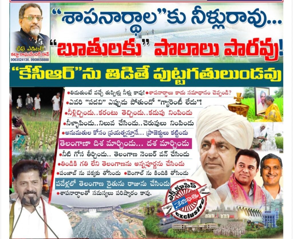 kcr leader of telangana