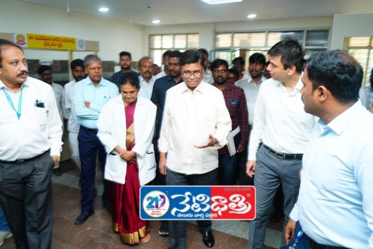 “MP makes surprise inspection at Chittoor Government Hospital”