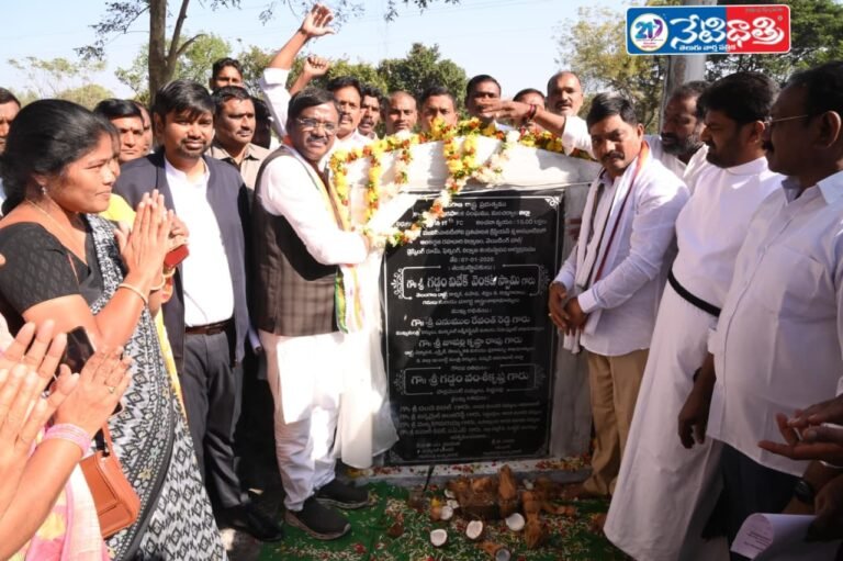 “Christian Cemetery Works Launched in Ramakrishnapur”