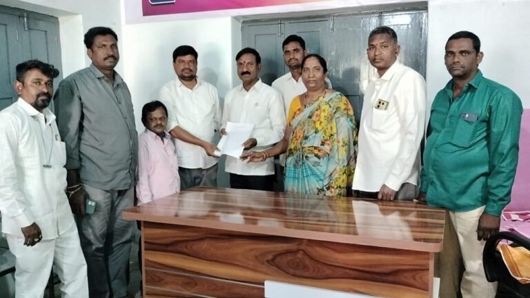 “Petition Submitted for Construction of New Library at Chityala”