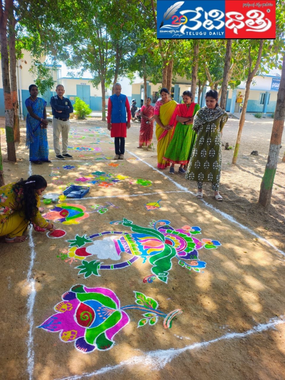 “Rangoli is an Ancient Indian Tradition: MPO Margavi”