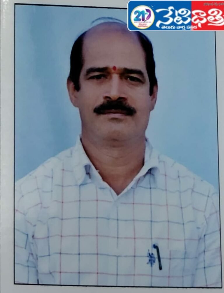 Gurram Satti Reddy Elected as PETA President