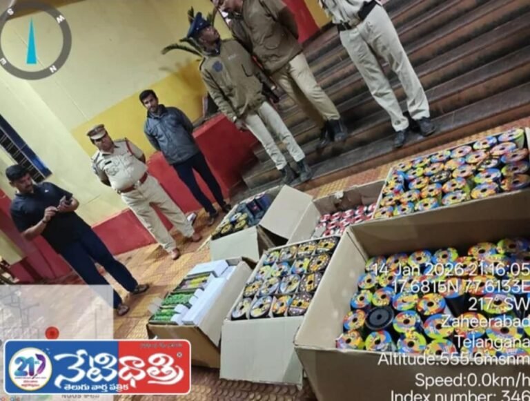 Banned Chinese Manja Worth One Lakh Seized in Zaherabad