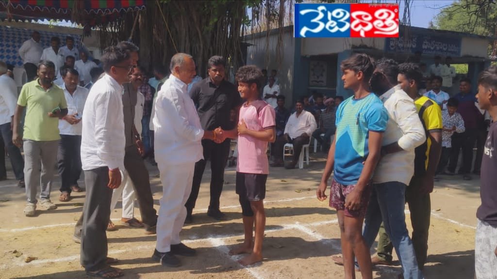 Former MLA Participates in Kabaddi Tournament