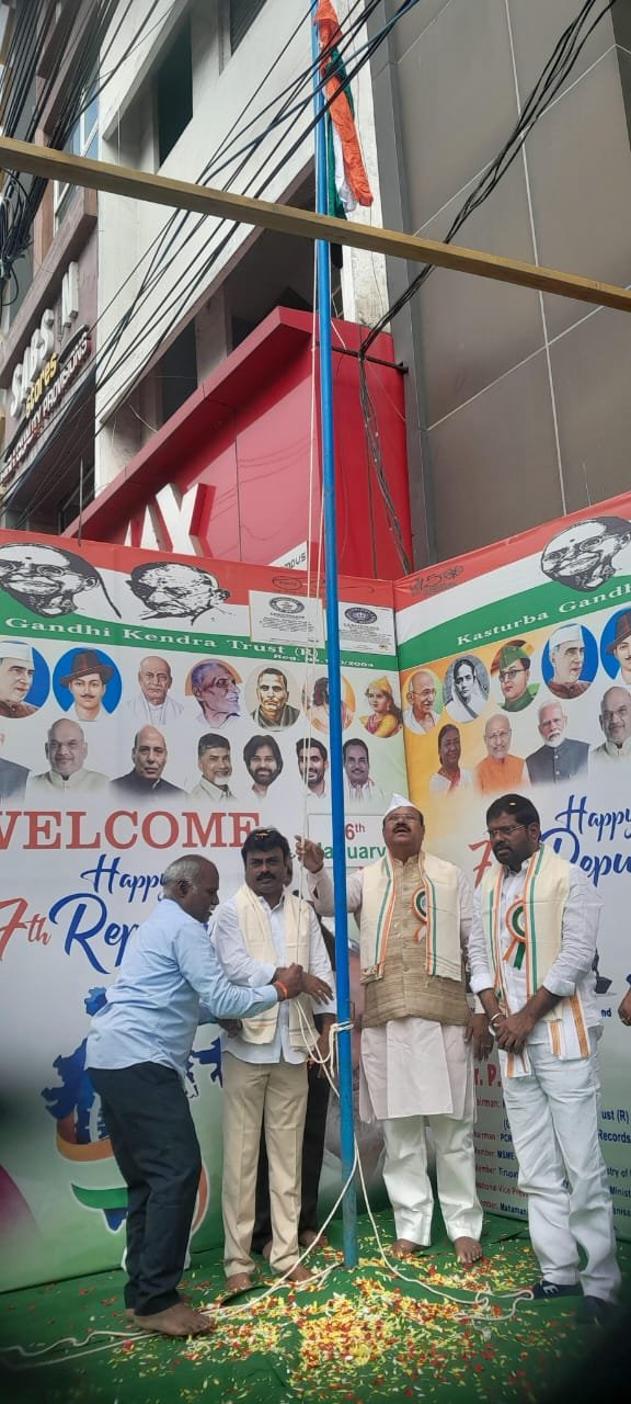 PC Rayulu Leads Kasturba Gandhi Trust Republic Day Celebration in Tirupati