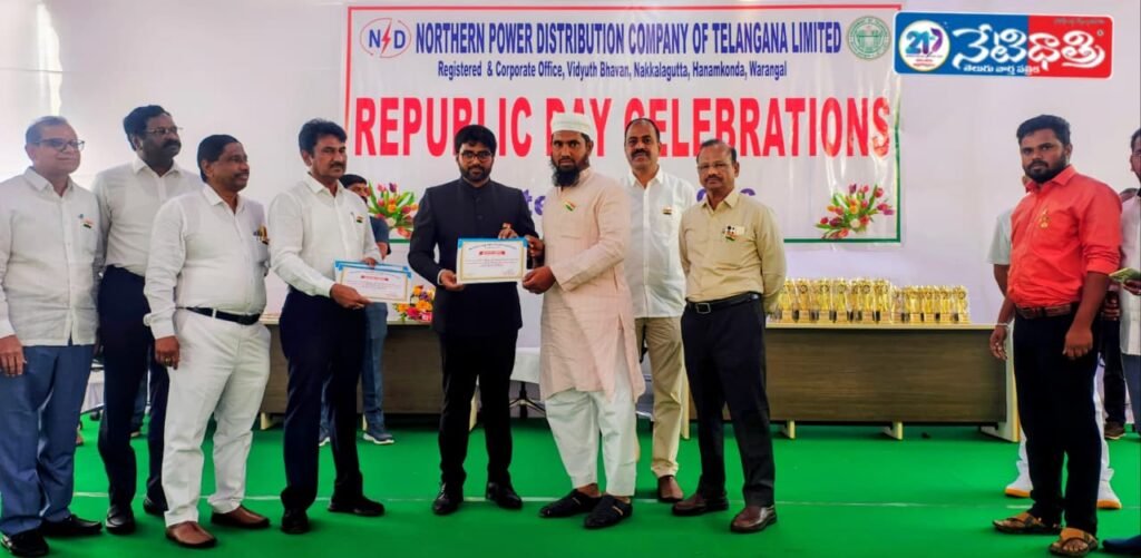 Sub Engineer Nazir Receives Best Employee Award