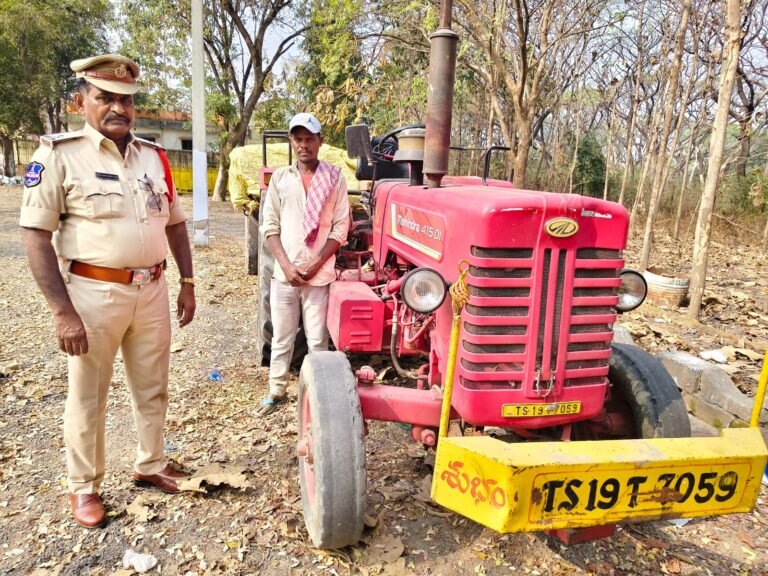 Police Crackdown on Illegal Sand Transport in Mandamarri