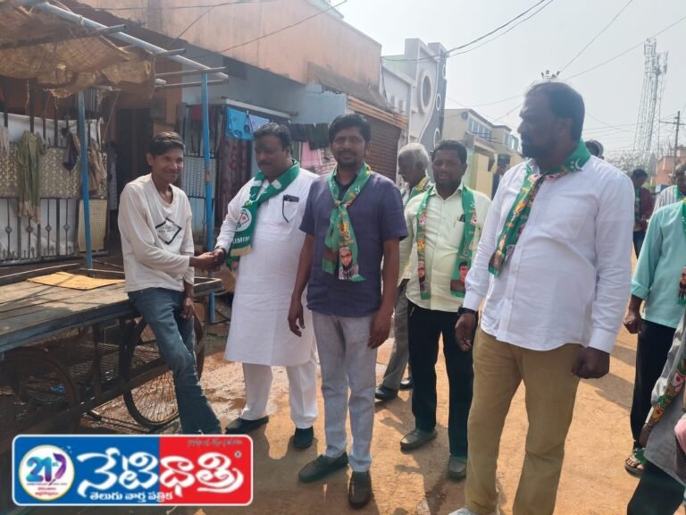 MIM Candidate Mohammad Rafi Campaigns in Ward 14