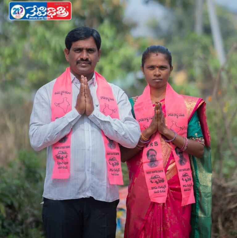 BRS Candidate Seeks Blessings, Promises Dedicated Public Service