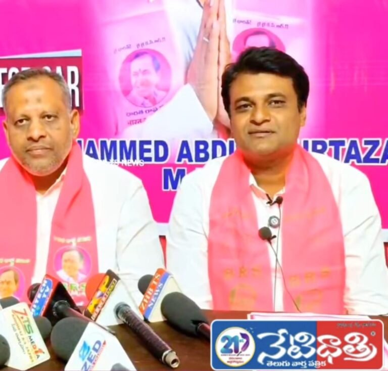 BRS Candidate Promises Development in Zahirabad Ward 22