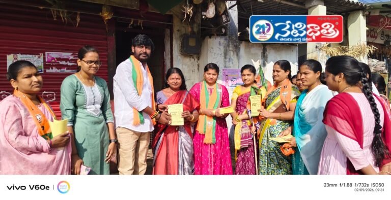 BJP Candidate Promises Development in Subhash Colony