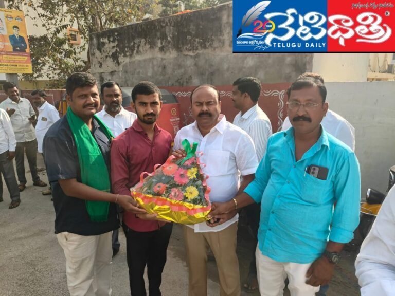 Leaders Congratulate Nagurla Venkateshwar
