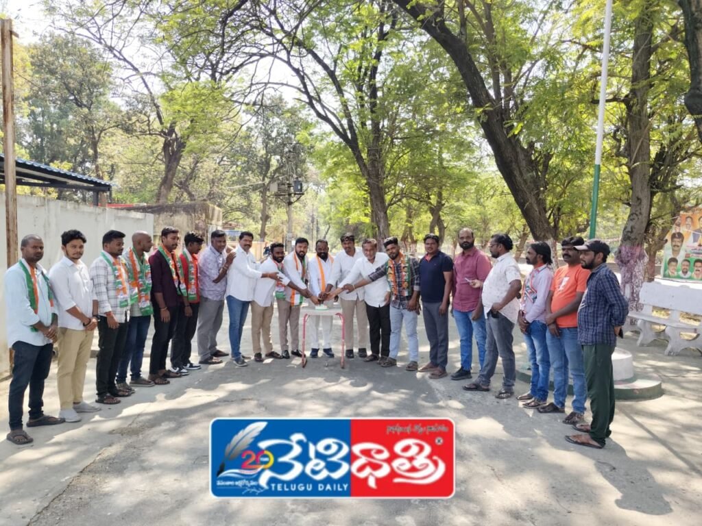 MP Gaddam Vamsi Krishna Birthday Celebrations in Mandamarri