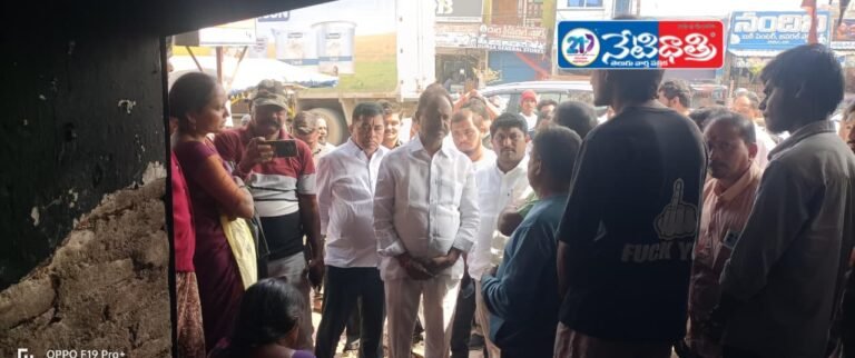 Short Circuit Fire at Pooja Store Unfortunate: MLA Gandra