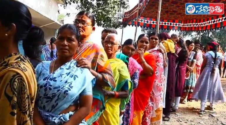 Polling Enthusiasm Marks First Mulugu Municipal Elections