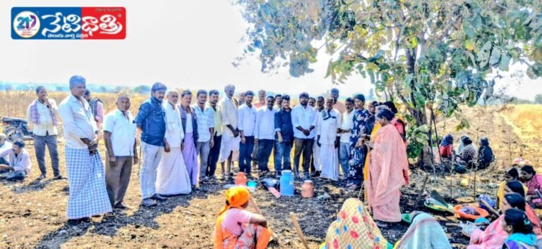 Ragi Porridge Distributed to MGNREGA Workers in Kollur