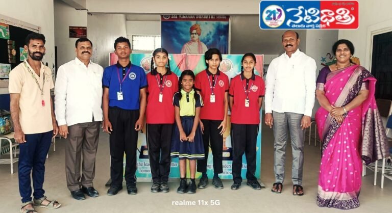Vignan Bharati Students Enter State CM Cup